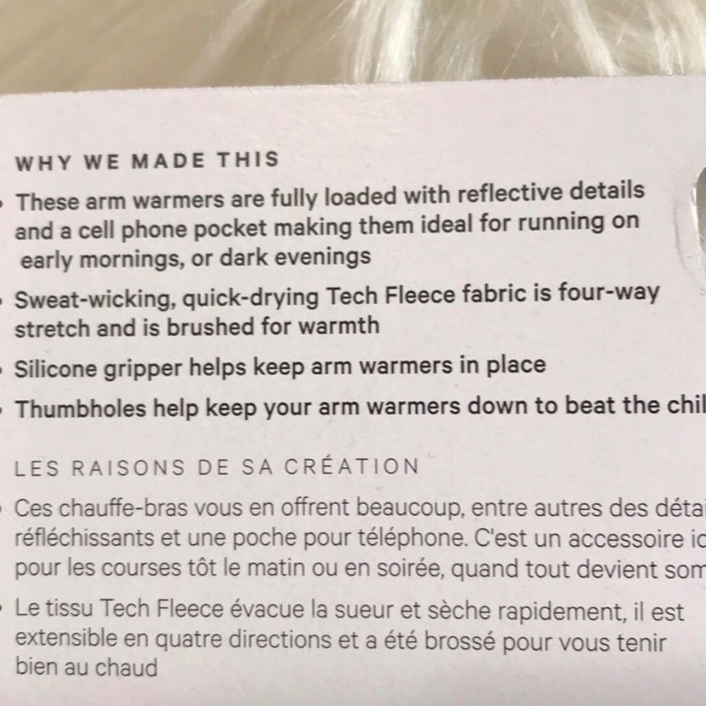 Lululemon In A Flash Armwarmer Black - Picture 5 of 6